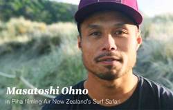 ニュージーランド航空 2015年 機内安全ビデオに大野修聖が登場！！
